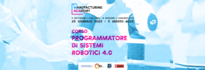 Corso Programmatore Manufacturing Academy – gennaio 2023